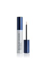 Eine silberne Tube RevitaLash® Advanced Eyelash Conditioner 1.0 ml von RevitaLash® Cosmetics mit geöffnetem blauen Deckel und feinem Pinselapplikator.