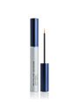 Eine silberne Tube RevitaLash® Advanced Eyelash Conditioner 2.0 ml von RevitaLash® Cosmetics mit geöffnetem blauen Deckel und feinem Pinselapplikator.
